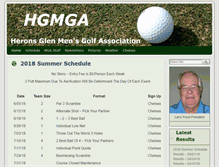 Tablet Screenshot of hgmga.com